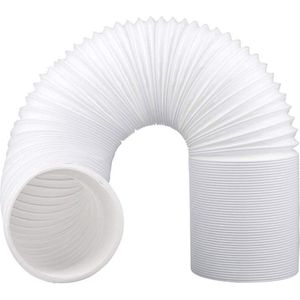 Afvoerslang draagbare airconditioner verlenging - 15 cm diameter 200 cm lengte - schroefdraad tegen de klok in - compatibel met LG Delonghi - flexibel - AC-uitlaatopening - Bysameyee Water Replacement Hose