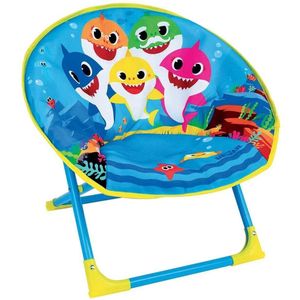 Jemini Kinderstoel Babyshark 47 X 54 Cm Opvouwbaar Blauw/geel