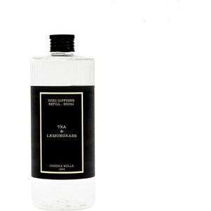 Cereria Mollà 1899 - Tea & Lemongrass refill diffuser/geurstokjes - 500 ml