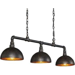 LifestyleFurn Industriële Hanglamp 'Barrett' 3-lamps