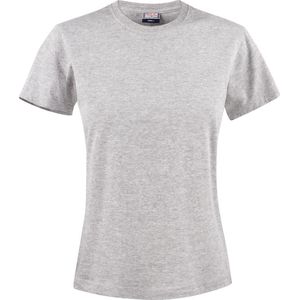 Printer HEAVY T-SHIRT LADY 2264014 - Grijs Mêlee - S