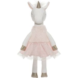 Teddykompaniet - Pluche - Ella eenhoorn - Ballerina's 40 cm - T-TED-02872