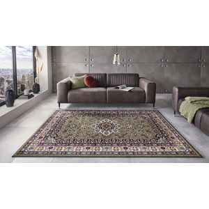 Perzisch tapijt Parun Täbriz - groen 80x150 cm