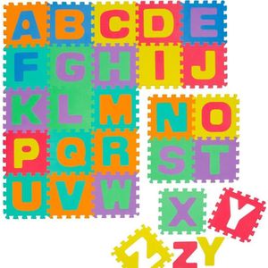 Baby-puzzelmat van Nul - Kinderen ABC Speelmat - Kruipmat Alfabet