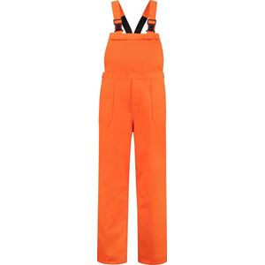 EM Workwear Tuinbroek Polyester/Katoen  Oranje - Maat 62