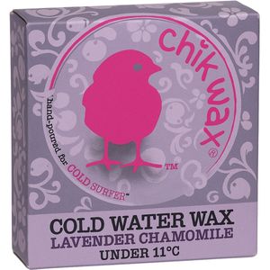 Chikwax Surf Wax – Cold Water Wax – Lavender Chamomile – Onder 11°C – Grip en Tractie voor Koude Surfsessies – Milieuvriendelijk