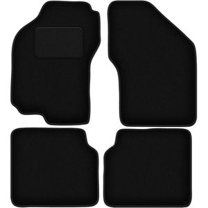 Zwarte veloursmatten voor: Fiat Marea Weekend stationwagen (1995-2001)