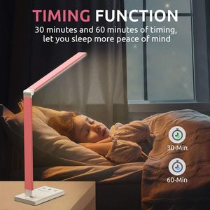 led-tafellamp - bureaulamp voor lezers, werken, studeren / bureaulamp voor kinderen lezen