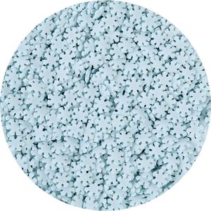 BrandNewCake® Eetbare Taart Confetti Sneuwvlokken Blauw 55gr - Taartdecoratie Sprinkles - Strooisel - Taartversiering