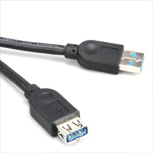 Akasa AK-CBUB02-15BK USB 3.0 verlengkabel - USB-A mannelijk / USB-A vrouwelijk - 1,5 meter - Zwart