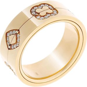 Orphelia RD-33405/53 - Ring - geelgoudkleurige 18 Karaat - Diamant 0.30 ct