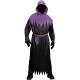 WIDMANN - Zwart en paars reaper kostuum voor volwassenen - XL