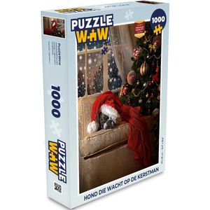Puzzel Sneeuw - Kerstboom - Kerstmis - Legpuzzel - Puzzel 1000 stukjes volwassenen - Kerst - Cadeau - Kerstcadeau voor mannen, vrouwen en kinderen