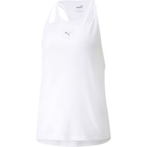 Puma Run Cloudspun Mouwloos T-shirt Wit L Vrouw