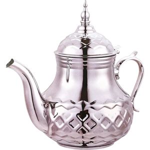 Theepot RVS - 1.8 Liter - Oosterse Turkse & Marokkaanse Theepotten