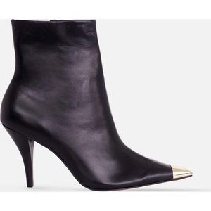 Mangará Dames schoenen Inga Geitenleer - 8.7cm Hak - Zwart - Maat 38