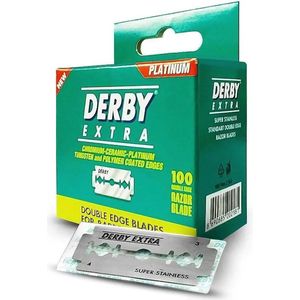 Dubbelsnijdige Veiligheidsscheermesjes - 100 Stuks voor Een Gladde Scheren