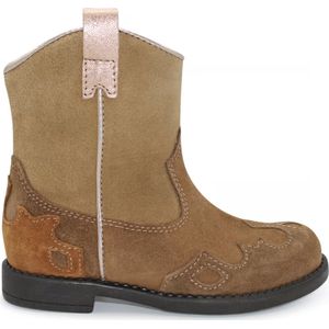 Clic Cl-20716 - Cowboy Laars - Bruin en Roze - maat : 29