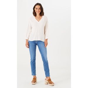 GARCIA Celia Dames Straight Fit Jeans Blauw - Maat W27 X L30