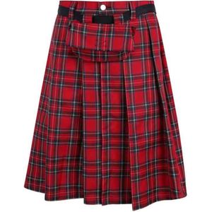 Banned - Tartan Kilt Heren rok - M/L - Rood