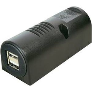 ProCar 67323501 USB aansluiting opbouw 2 voudig Stroombelasting (max.): 5 A Geschikt voor USB-A