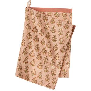 Bungalow - Keukenhanddoek Samira Peach 50x70cm - Keukenhanddoeken