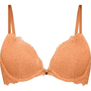 Hunkemöller Voorgevormde push-up beugel bh Marine Oranje B70