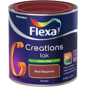 Flexa - Creations - Lak - Extra Mat - Red Elegance - 250 ml