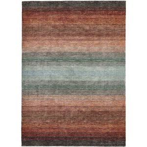 MOMO Rugs Panorama Dark Brown Vloerkleed - 300x400  - Rechthoek - Laagpolig Tapijt - Modern - Meerkleurig