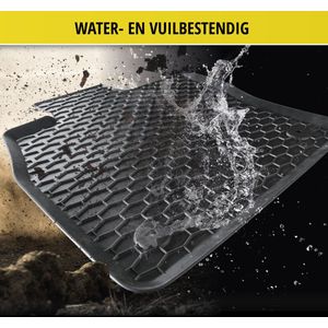 Walser DirtGuard rubberen voetmatten geschikt voor Toyota Corolla Notchback 10/2018-Vandaag, Toyota Corolla Kombi 02/2019-Vandaag, Suzuki Swace 10/2020-Vandaag, ook geschikt voor Hybrid