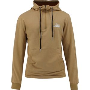 Hoodie dames/heren fashionable Khaki M
