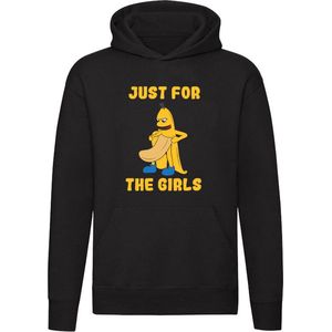 Just for the girls Hoodie | banaan | vrucht | Valentijnsdag | vrijgezellenfeest | grappig | Unisex | Trui | Sweater | Capuchon