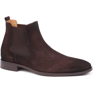 Suitable Chelsea Boot Suede Beige - Maat 42 - Heren - Boots