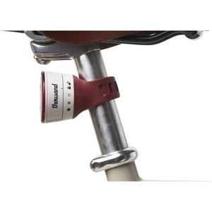 Traveler Magnetic Bike Light - Rear - Speedway Creme