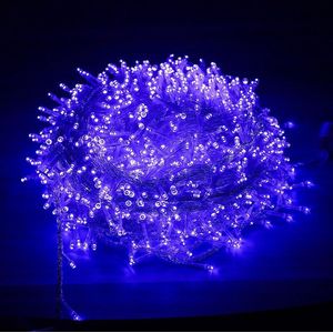 Lichtsnoer 100 LED Donkerblauw • LED • 10 Meter • Sfeerverlichting • Kerstlampje • Kerstverlichting • Kerstlampjes • Kerst LED • Kerst • Strip Kerst 20 LED's • Kerst Lampjes Op Batterij • LED Lampjes op Batterij • LED Lampjes Kerst