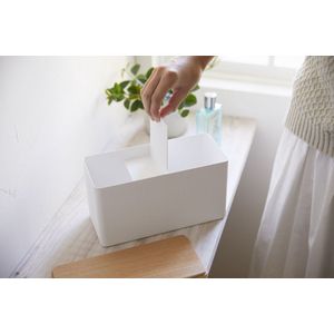Yamazaki Opbergbox Make Up - Sanitair - wit