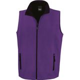 Bodywarmer Heren XXL Result Mouwloos Purple / Black 100% Polyester