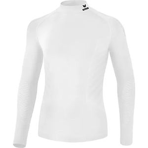 Erima Athletic Shirt Opstaande Kraag Heren - Wit | Maat: M