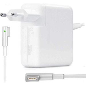 Oplader geschikt voor MacBook Air type MagSafe 1 45w - A1244, A1374 MacBook Air 11""/13"" Adapter 45 watt van Zedar