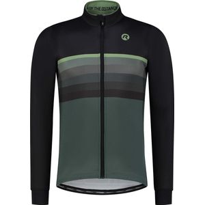 Rogelli Hero ll Fietsjas - Winterjack Heren - Race fit - Black, Green - Maat S