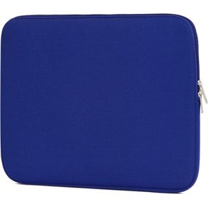 laptophoes 13 inch - blauw - soft case - laptop hoes - Schokbestendig - Krasbestendig - Laptoptas - laptop sleeve - laptop case - laptop cover - laptophoes 13 inch - 13 inch