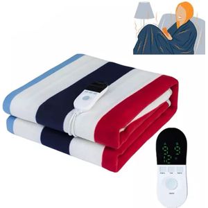 Elektrische deken 2 persoons - Elektrische dekens - Warmte deken elektrisch - Black Friday 2023 Deals