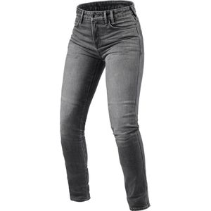 REV'IT! Jeans Shelby 2 Ladies SK Medium Gray Stone L30/W30 - Maat - Broek