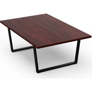Blumfeldt Bearsdon Eettafel en loft - Tafelblad - 120 X 80 cm - Gemaakt van multiplex - Teak