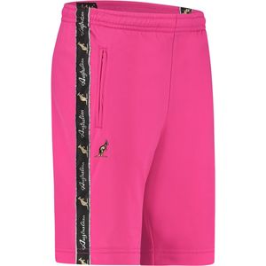 Australian korte broek zwarte bies roze maat M