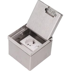 Verstelbare vloer doos met deksel - AC250V 4000W 16A - vloer Outlet Covers Box - Access Floor Systems - verzonken socket - vloer doos kit
