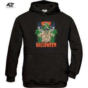 Klere-Zooi - Halloween - Mummy - Hoodie - 140 (9/11 jaar)