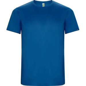 Royal Blue 4 Pack Unisex ECO CONTROL DRY sportshirt korte mouwen 'Imola' merk Roly maat M