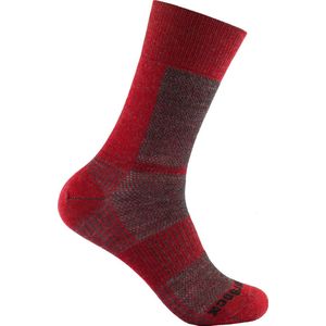 Wrightsock Merino Coolmesh II Grijs Fire Wandelsokken