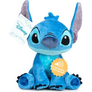 Stitch Knuffel Disney Junior 30 Cm Pluche Blauw - Play By Play